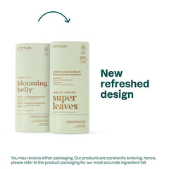 ATTITUDE huile solide grossesse: parfum rose et hydratation durable.