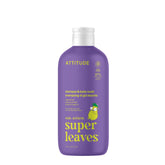 ATTITUDE Shampoing-bain-enfant vanille-poire en bouteille pratique pour le bain