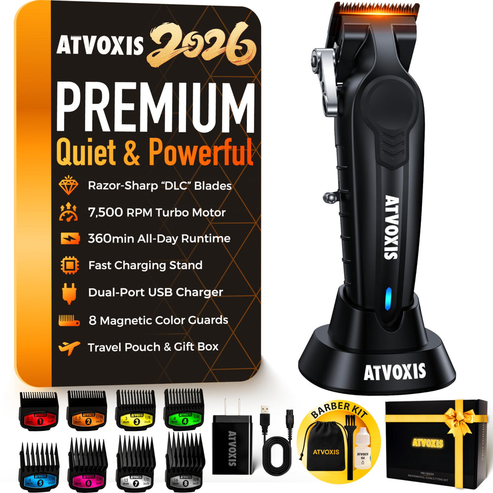 ATVOXIS tondeuse avec lame DLC pour coupes nettes et durables