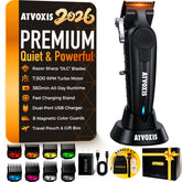 ATVOXIS tondeuse avec lame DLC pour coupes nettes et durables