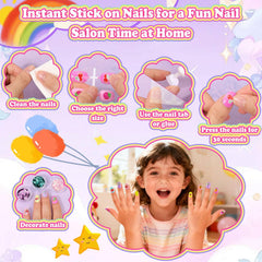 Audab accessoires ongles, pince à ongles et lime inclus pour une finition propre