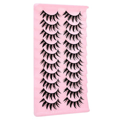 Cils cosplay AUGENLI effet naturel et facile à poser