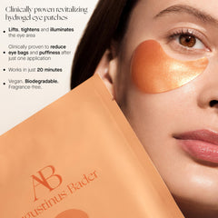 Patchs yeux hydrogels Augustinus Bader, refroidissement immédiat pour apparence plus fraîche