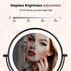 Miroir AumVum écran tactile pour régler l’éclairage facilement