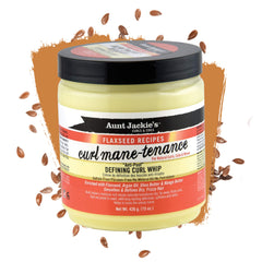 Aunt Jackie's Curl Mane-Tenance: ingrédients lin et argan pour nourrir les boucles.