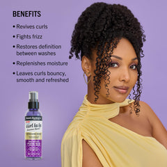 Aunt Jackie's Curls & Coils: contrôle léger du frisottement pour des boucles plus nettes.