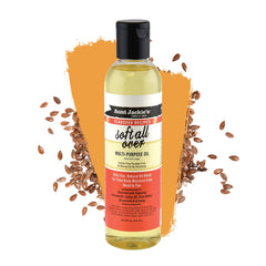 Huile Aunt Jackie's pour cheveux, brillance et douceur.