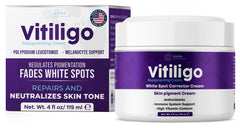 Aura Vitamins Vitiligo Cream – taches-blanches visage, application ciblée pour teint plus uniforme.