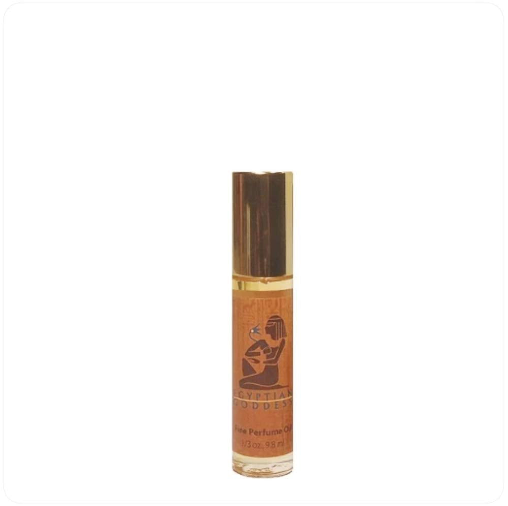 Auric Blends Déesse Égyptienne Edition Roll-On, éveil aromatique par friction quotidienne pour une aura chaleureuse.