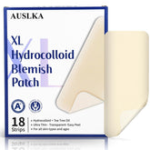 Pansements AUSLKA pour boutons sur le visage avec grande couverture.