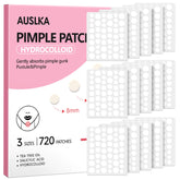Patch AUSLKA anti-boutons visage 8 mm, couverture rapide pour petits boutons.