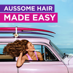 Aussie Mega Hairspray – sans résidu collant, pour un fini léger.