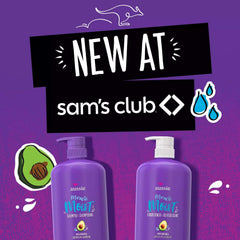 Après-shampoing Aussie Miracle Moist facilitant le démêlage et la douceur.