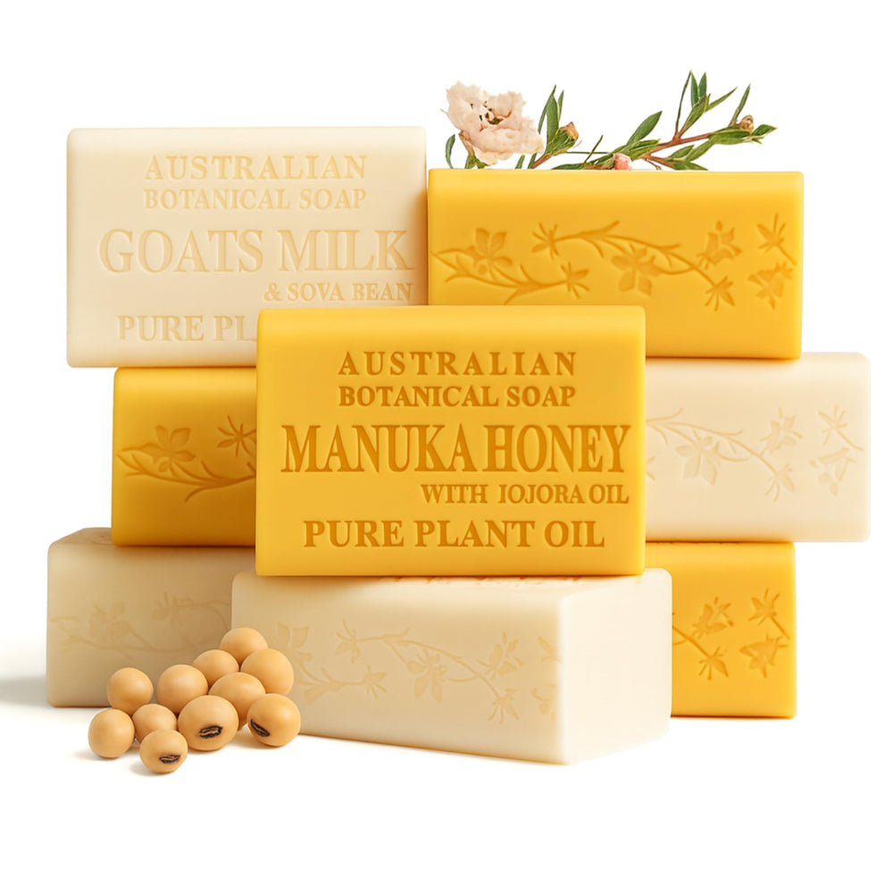 Australian Botanical Savon lait chèvre — douceur hydratante pour la peau.
