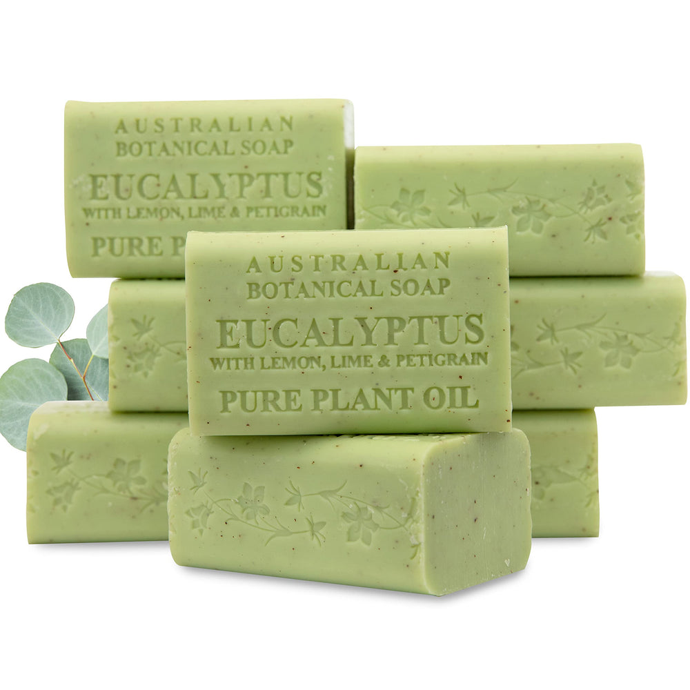 Savon Australian Botanical Soap avec eucalyptus et agrumes, effet rafraîchissant pour la peau