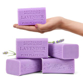 Savon lavande en barre Australian Botanical Soap, parfum apaisant et nettoyage doux.
