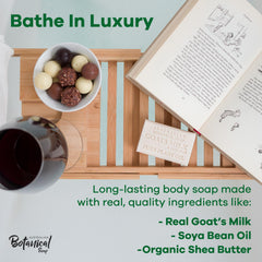 Australian Botanical Soap – lot de 8 barres, huile de soja pour hydratation durable.