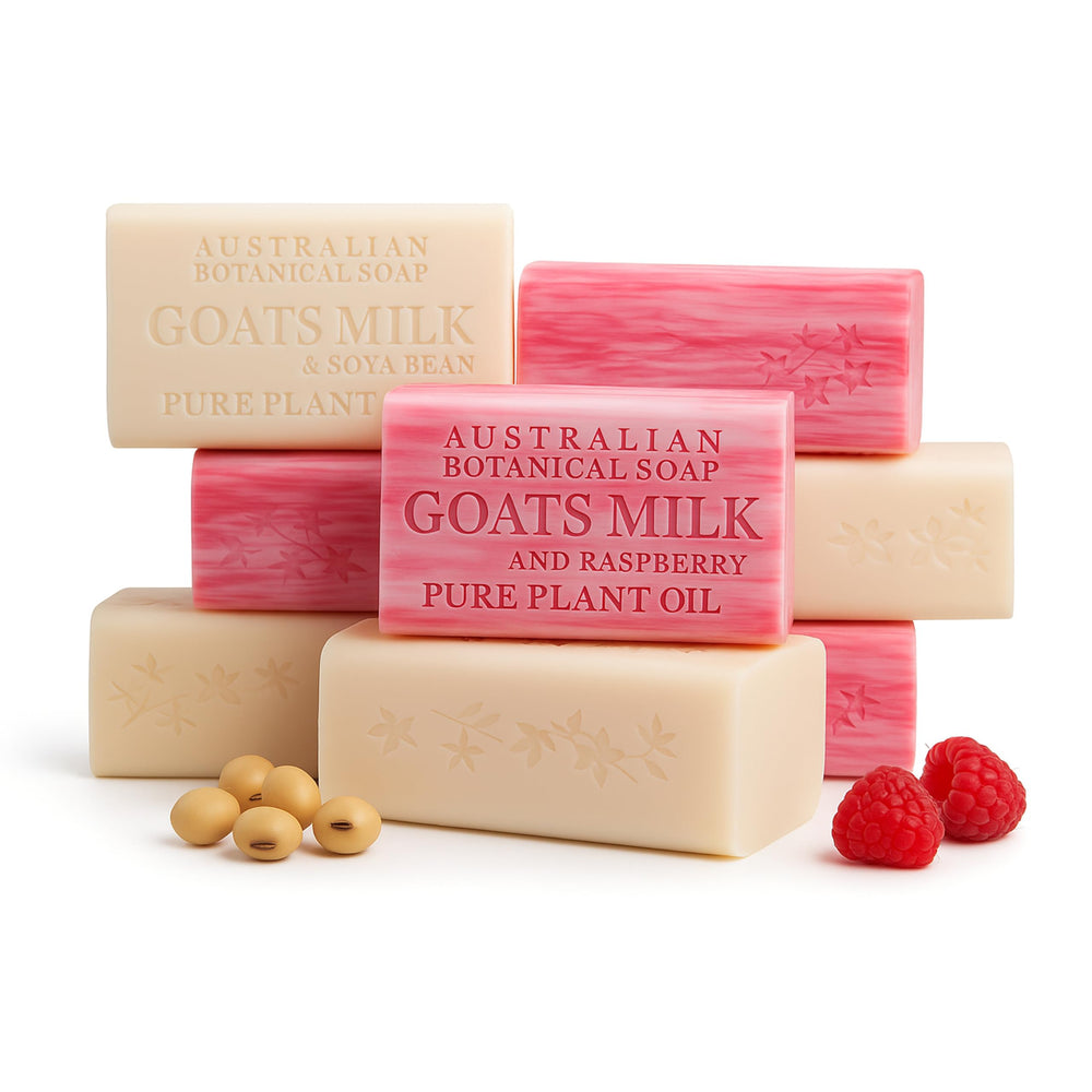 Savon Australian Botanical Soap lait chèvre classique, douceur et propreté quotidienne