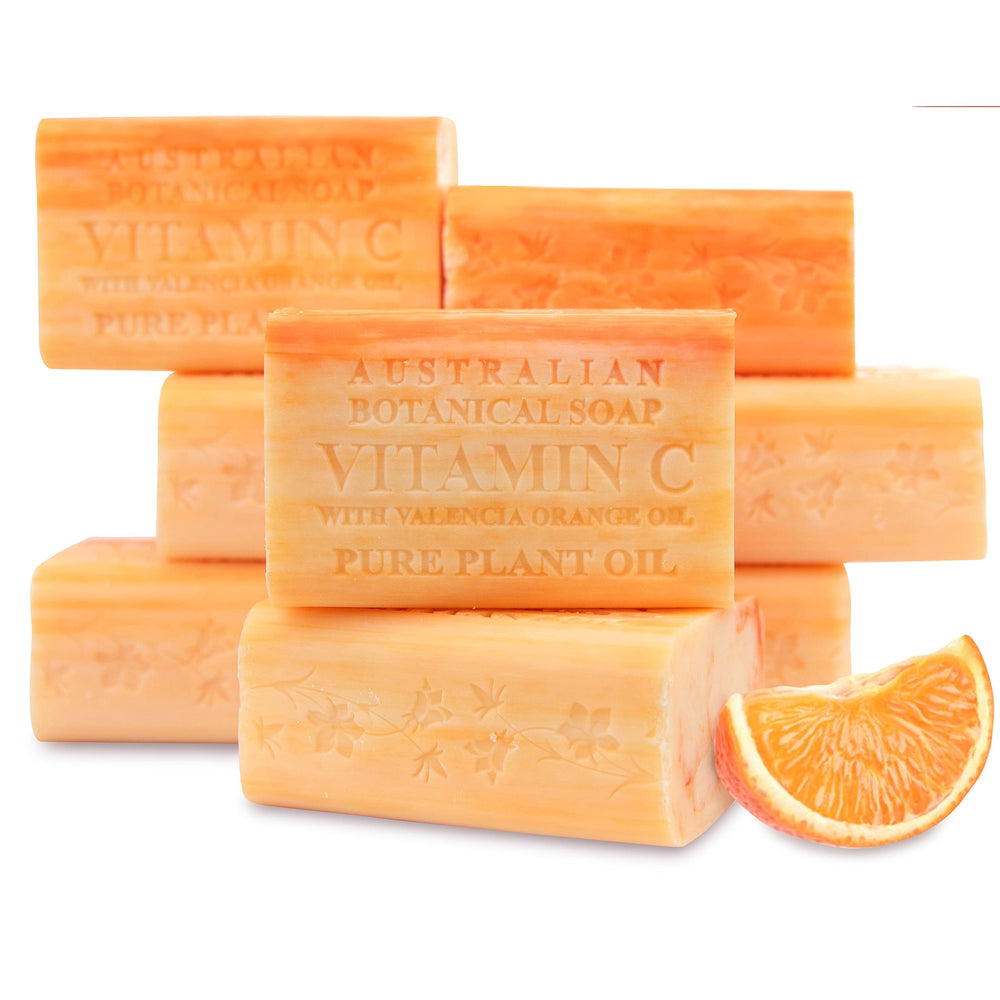 Australian Botanical Soap - Savon orange Valencia pour une peau douce et fraîche.