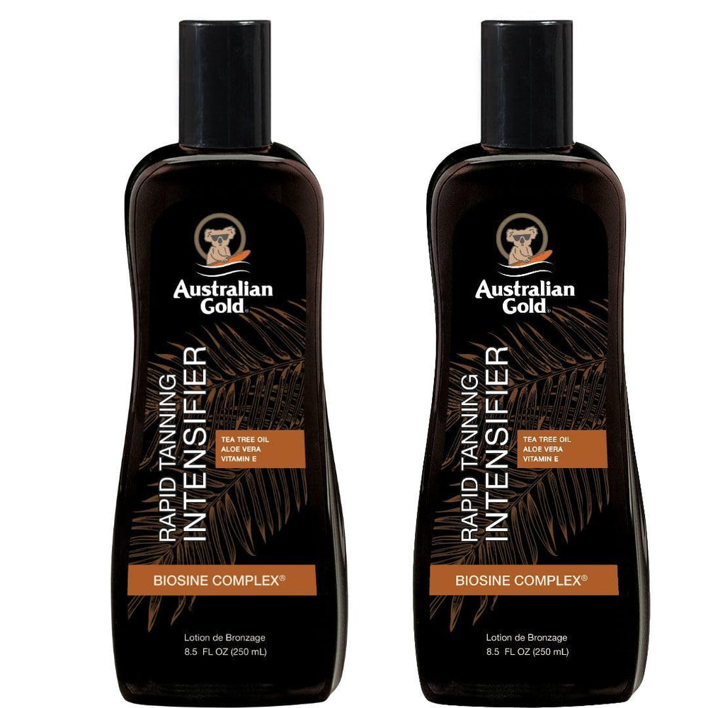Australian Gold Rapid: bouteille prête pour un brunissement rapide et uniforme.