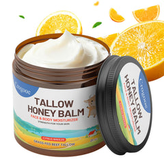 Auteli baume au suif de bœuf en bocal 2oz hydrate rapidement peau sèche et sensible.