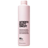Glow Cleanser d'Authentic Beauty Concept : bouteille prête pour cheveux colorés.