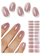 AutyaMee boîte bandes gel semi-cuites pour ongles, prêt à poser à domicile.