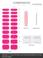 AutyaMee bandes gel ongles semi-cuits, flexibilité avant durcissage