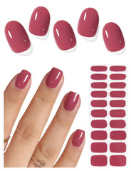 AutyaMee vernis gel semi-cuit rose-seche-rouge offre une couleur durable et salon à domicile.