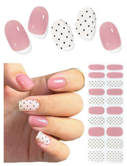 AutyaMee polka-dot strips pour un nail art rapide et tendance