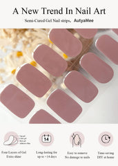 AutyaMee préparation sans ponçage des ongles pour une application douce.