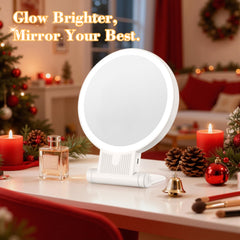 Miroir Auxmir avec lumière à 3 couleurs pour l’éclairage adapté