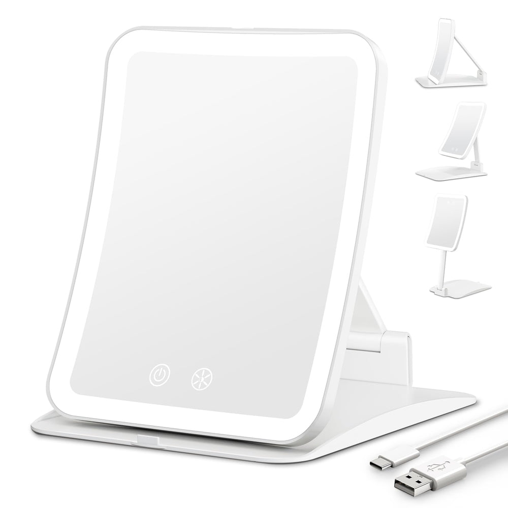 Miroir Auxmir voyage avec agrandissement 30x pour détails fins.