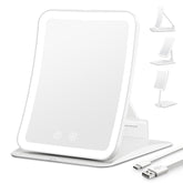 Miroir Auxmir voyage avec agrandissement 30x pour détails fins.
