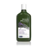 Conditionneur Avalon Organics Lavande: bouteille recyclable pour cheveux normaux à secs, douceur assurée.