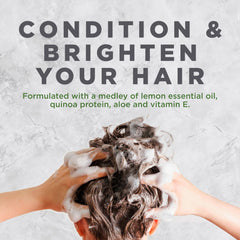 Avalon Organics rinçage facile, cheveux propres et lumineux.