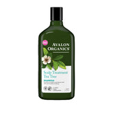 Avalon Organics Shampoing Arbre à Thé, pack de deux bouteilles, promesse de propreté et confort.