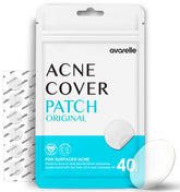 Patch Avarelle sur l acné, pansement discret et efficace pour les boutons.