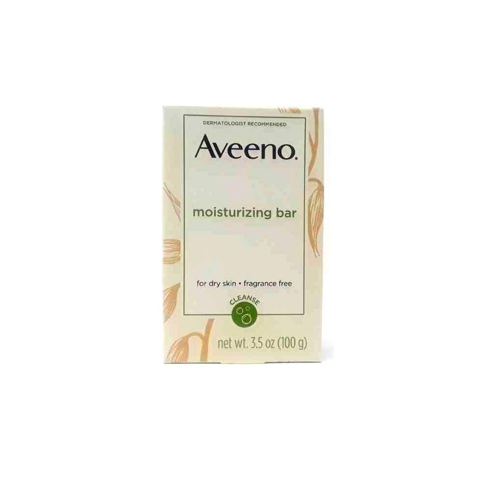 Aveeno barre hydratante – pack de huit, hydratation pratique pour peau sèche