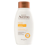 Aveeno shampooing clarifiant en bouteille: nettoie et rafraîchit les cheveux.