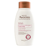 Aveeno Conditionneur – bouteille blackberry-quinoa, protège les cheveux colorés et apaise le cuir chevelu.
