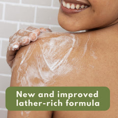 Aveeno gel douche texture crème douce enveloppe la peau