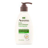Gel moussant Aveeno visage quotidien, nettoyage en douceur et sans dessèchement