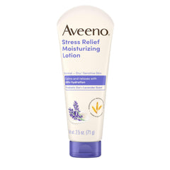Aveeno tube-relaxante lavande 2,5 oz pour apaiser et hydrater la peau.