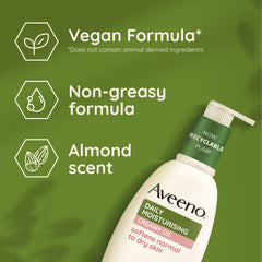 Aveeno Crème Huile Hydratante Crémeuse, peau douce après chaque application.