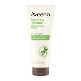 Aveeno Positively Radiant – bouteille visage, rite quotidien doux pour teint uniforme.