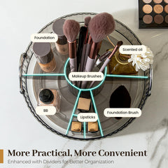 Aveniee gain d'espace: organise parfum et soins sans encombrement.