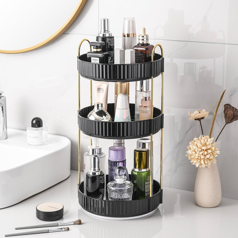 Organisateur Aveniee : rotation à 360° facilitant l’accès à tous vos produits de maquillage.