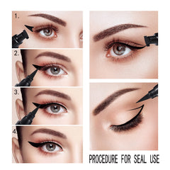 AVIERLL détail-liner-liquide-noir, couleur intense et séchage rapide.