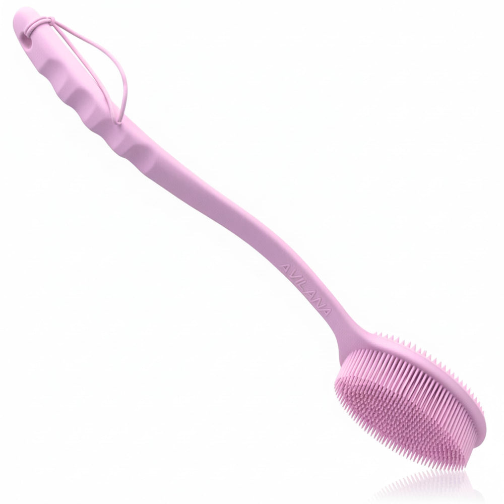 Brosse Avilana dos longue-poignee 19 pouces pour couvrir tout le dos sans effort.